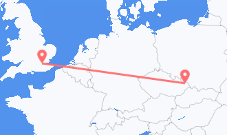 Train tickets from Catford to Ostrava