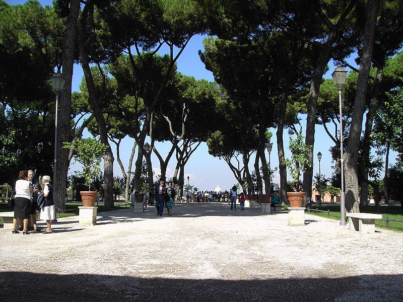 photo of view of Roma, il Giardino degli Aranci, Rome, Italy.
