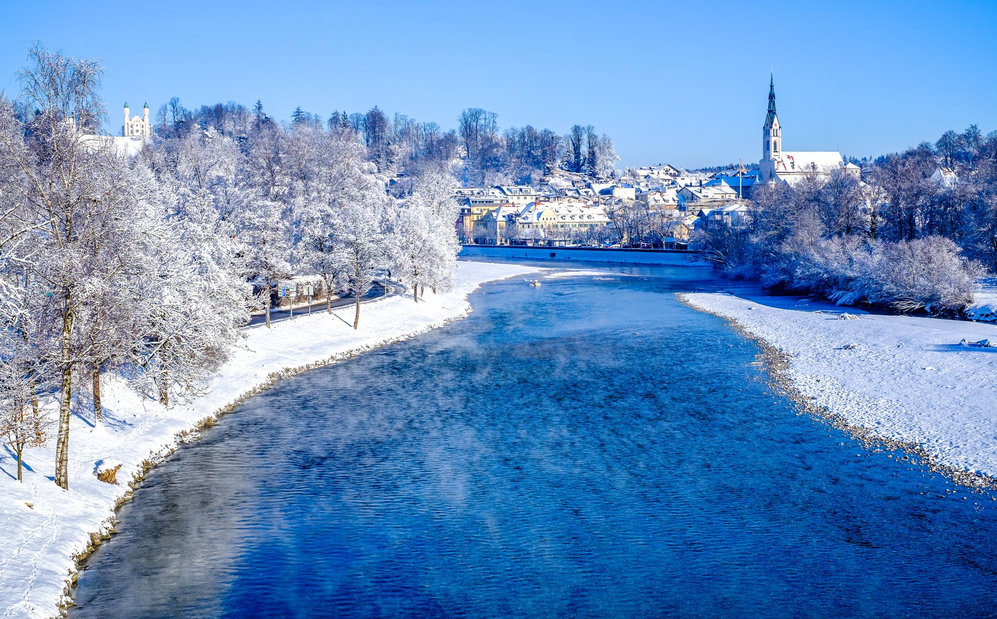 photo of view of famous old town of Bad Tolz - Bavaria, Germany
