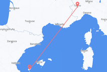 Ibiza to Turin