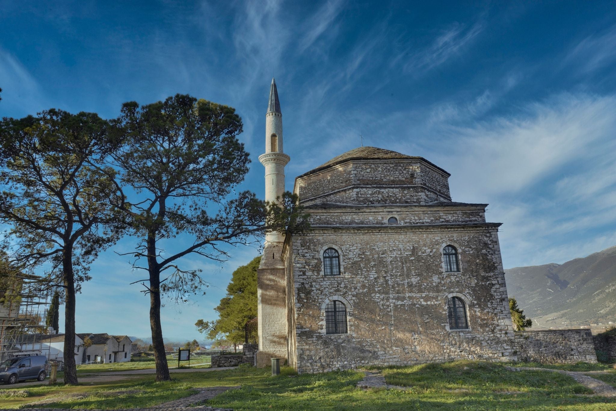 photo of view of The Fethiye Mosque located in the Its Kale fortress, Ioannina, NW Greece,Ioannina Ioannina Greece.