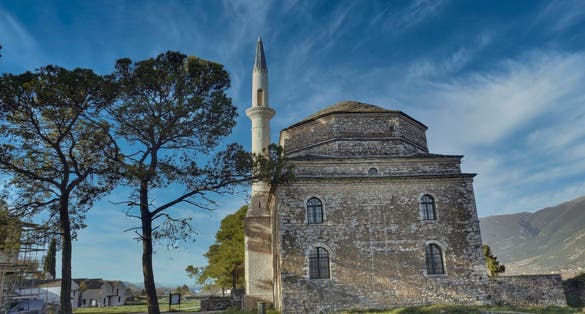 photo of view of The Fethiye Mosque located in the Its Kale fortress, Ioannina, NW Greece,Ioannina Ioannina Greece.
