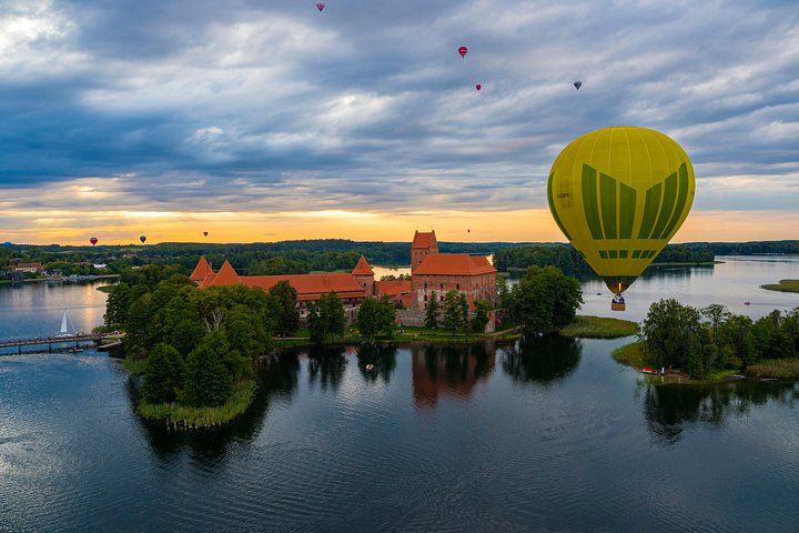 Hot Air Balloon Flight over Vilnius or Trakai