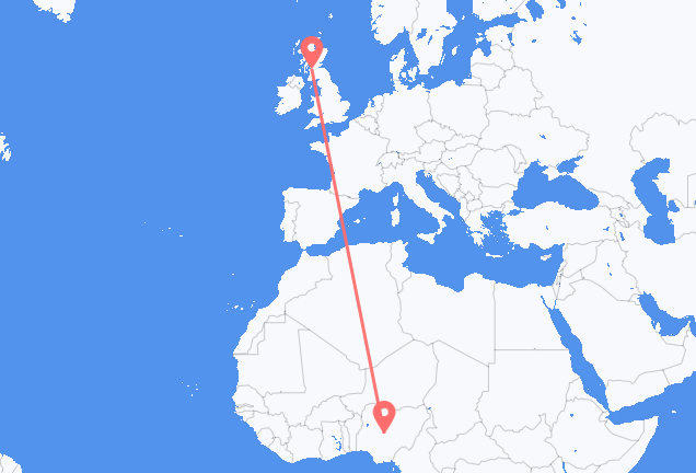 Abuja to Glasgow