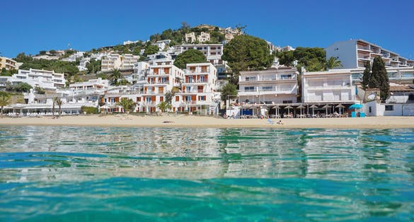 Photo of Canyelles Grosses Beach of Girona,Spain.  