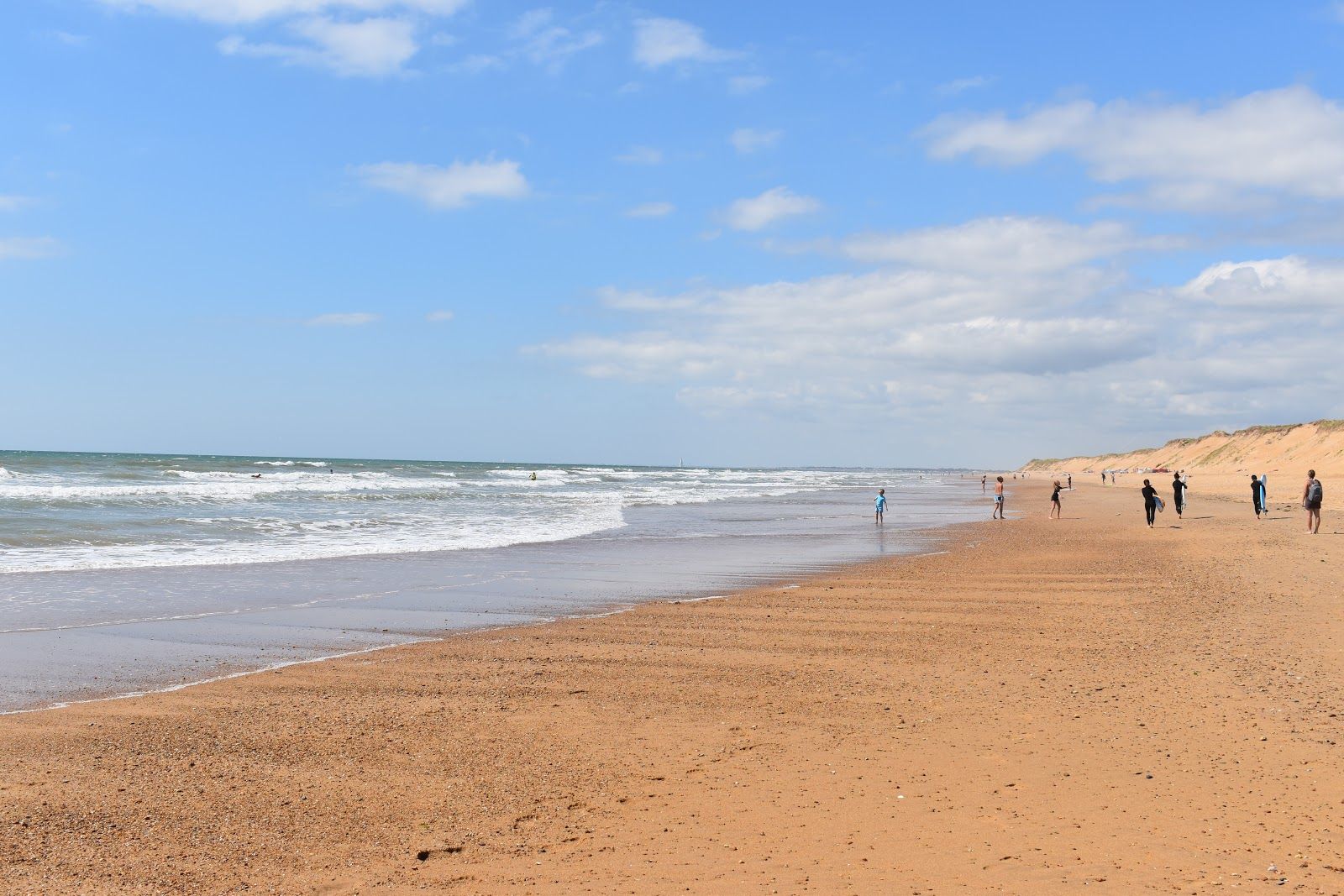 Beach Sauveterre, Olonne-sur-Mer, Les Sables-d'Olonne, Vendée, Pays de la Loire, Metropolitan France, France