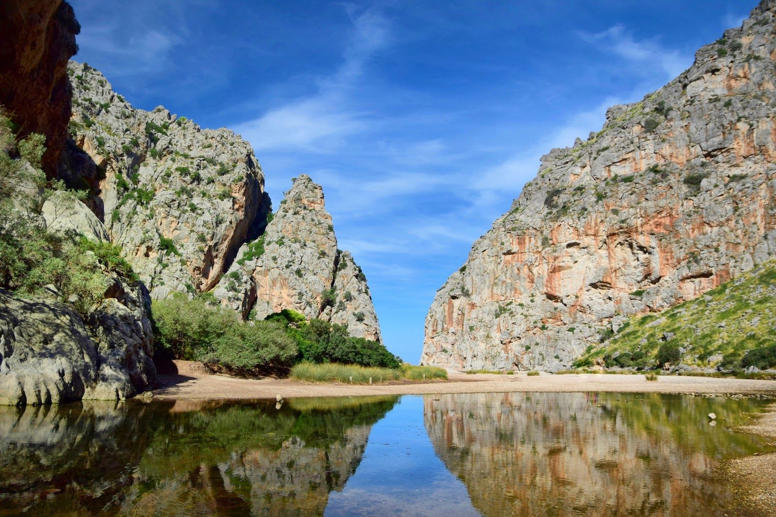 torrent de Pareis, Escorca, Serra de Tramuntana, Balearic Islands, Spain
