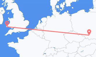 Train tickets from Pembroke to Krakow