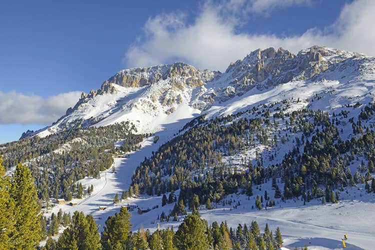 photo of Ski Center Latemar – Obereggen, Pampeago, Predazzo. Dolomiti Superski, Val di Fiemme, Italy.