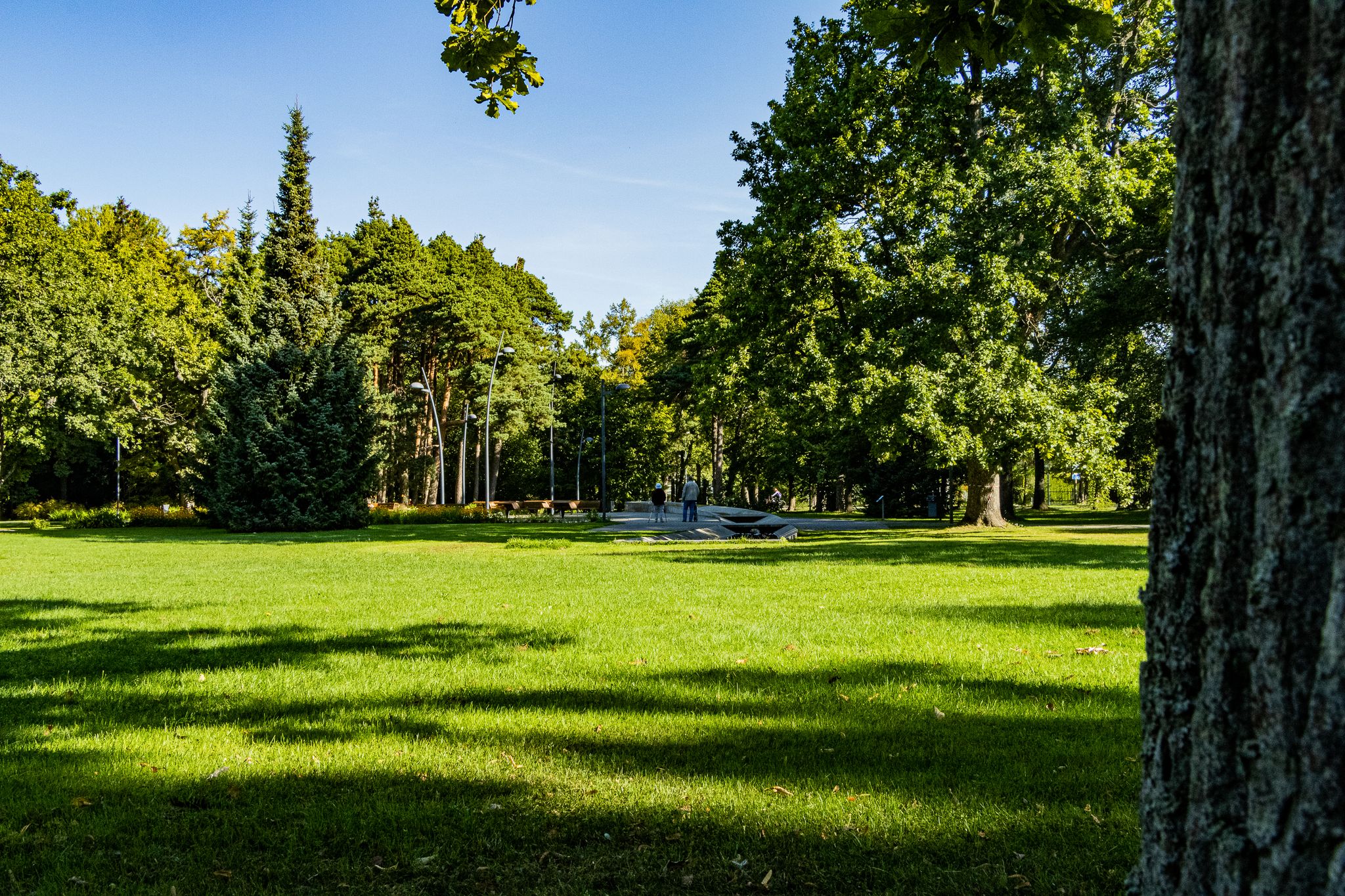 Photo of the Pärnu Rannapark in Pärnu at a sunny day.