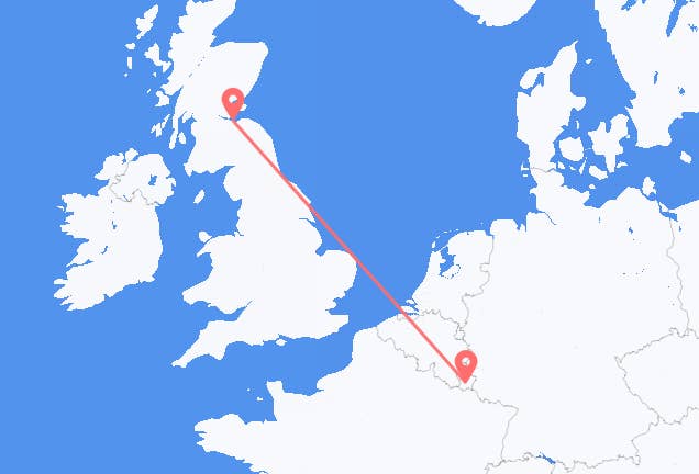 Эдинбург в Люксембург