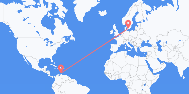 阿鲁巴岛 目的地 丹麦