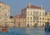 photo of View up the Grand Canal in Venice, looking north towards San Toma with Museum of Ca'Rezzonicco on the left