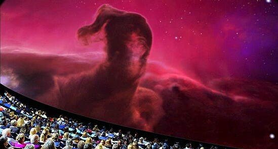 photo of view of Eugenides Planetarium, Greece.