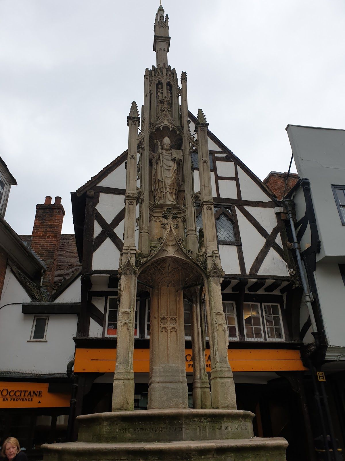 Buttercross Monument, Winchester, Hampshire, South East England, England, United Kingdom