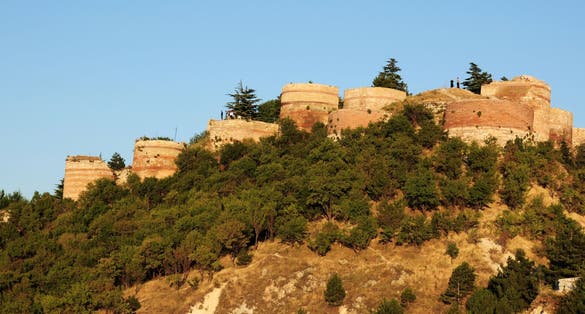 photo of view of A view from the Historical Kutahya Castle in Kutahya, Turkey.