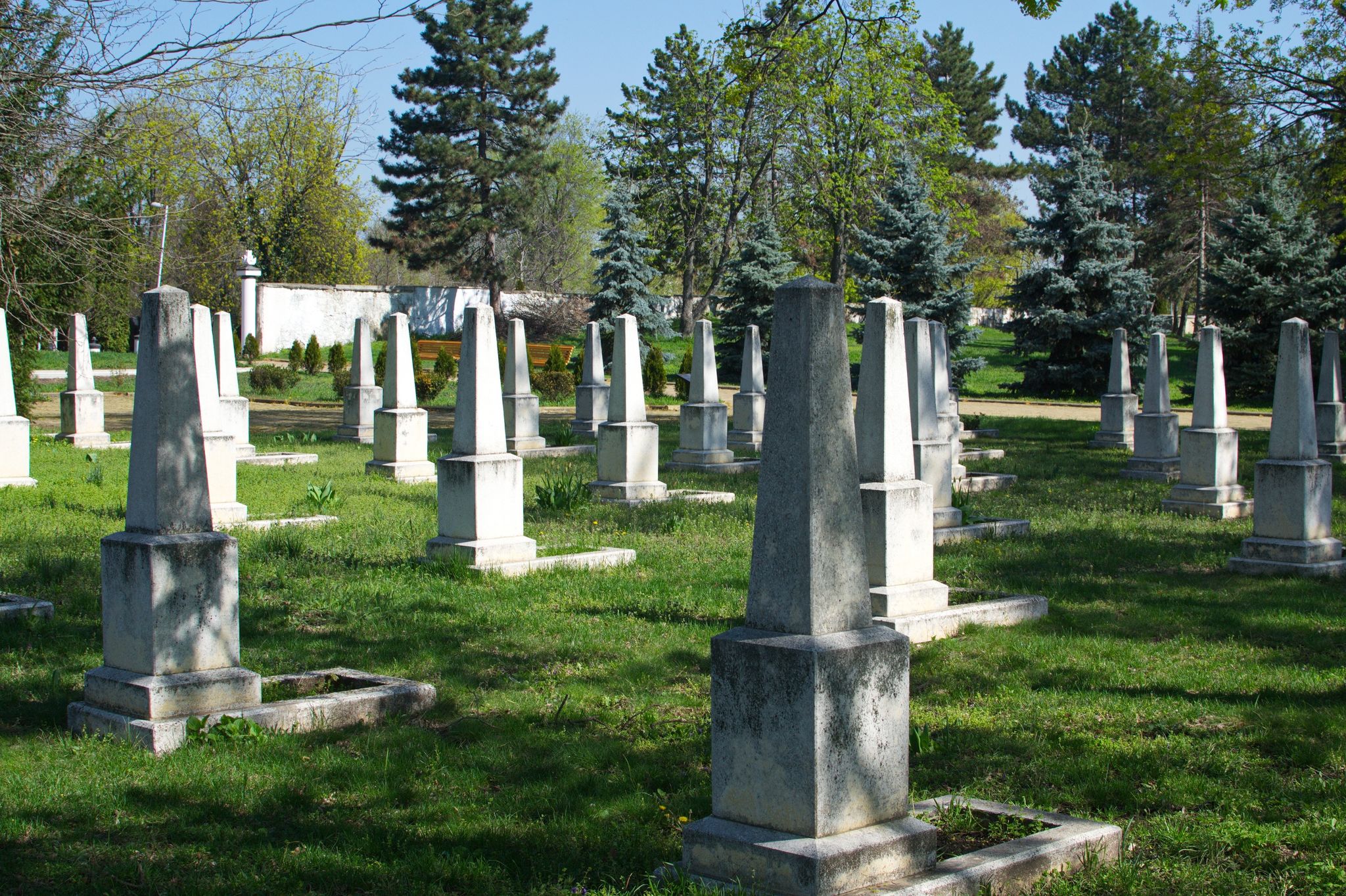 Photo of The graves of the soldiers who liberated the MSSR from the Nazis during the World War II - Memorial Complex "Eternity" Chisinau, Republic of Moldova.