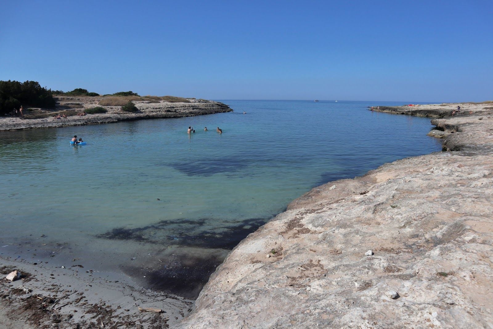 Spiaggia di Torre Pozzelle, Ostuni, Brindisi, Apulia, Italy