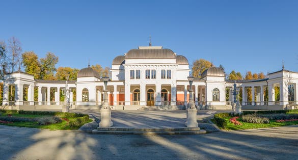 Cluj Napoca Central Park Casino, a culture and arts urban center in the heart of the city in the Transylvania region of Romania