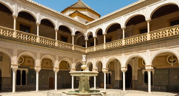 Photo of Casa de Pilatos in Seville, Spain.