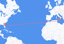 Orlando to Valletta