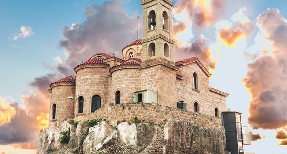 Photo of Orthodox Church of Panagia Theoskepasti seventh century, Paphos, Cyprus.