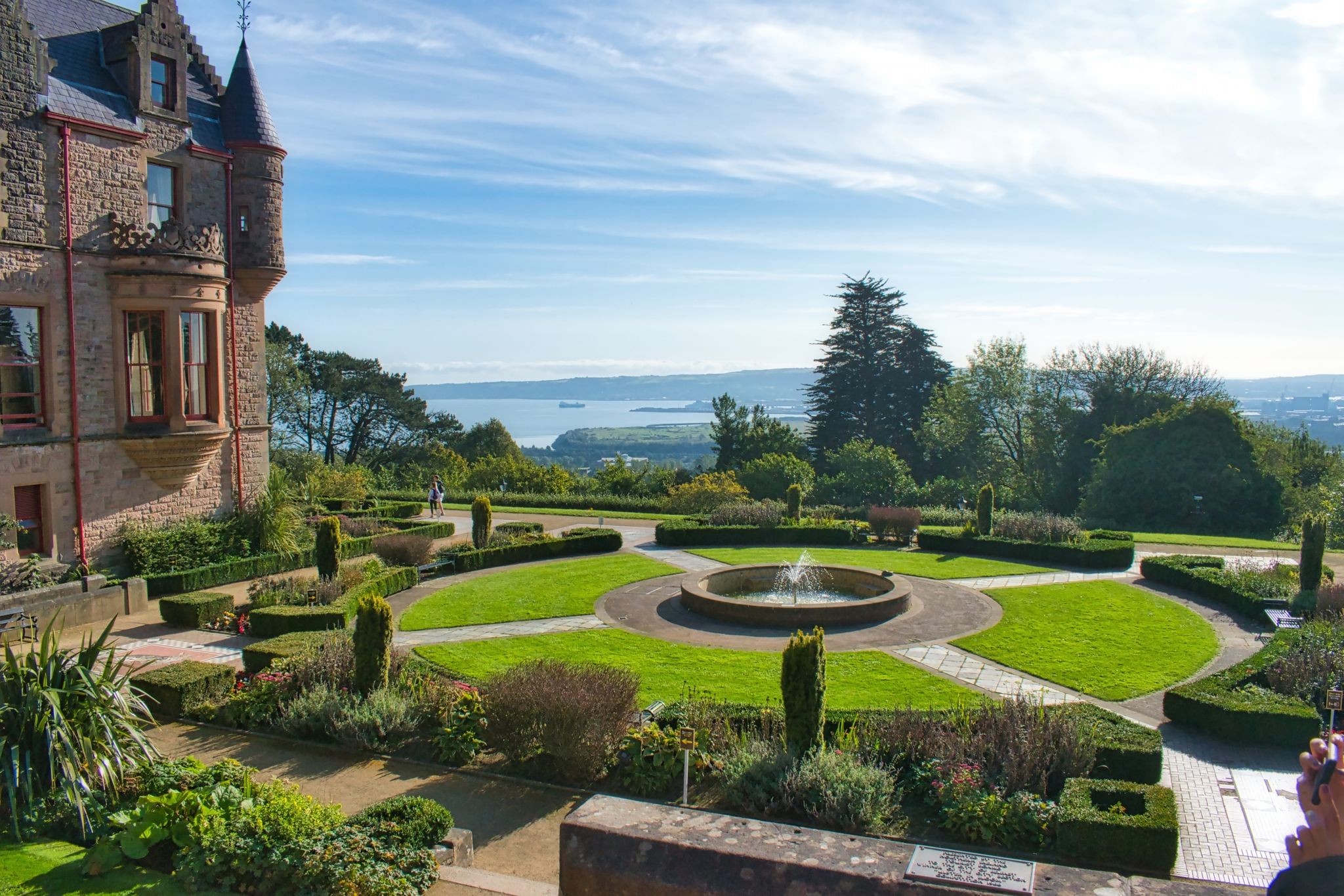 Belfast Castle in Cavehill Country Park, Northern Ireland. 