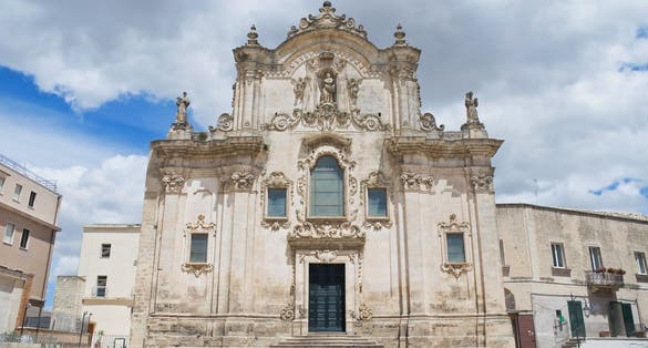 Photo of St. Francesco d'Assisi Church, Matera, Italy.