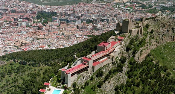 photo of view of Jaen, Spain.
