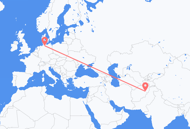 Kabul to Hamburg