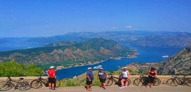 Bike tour - Downhill from Njegos Mausoleum to Kotor bay