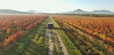 From Veszprém: Balaton Half-Circle Tour with Ferry Ride