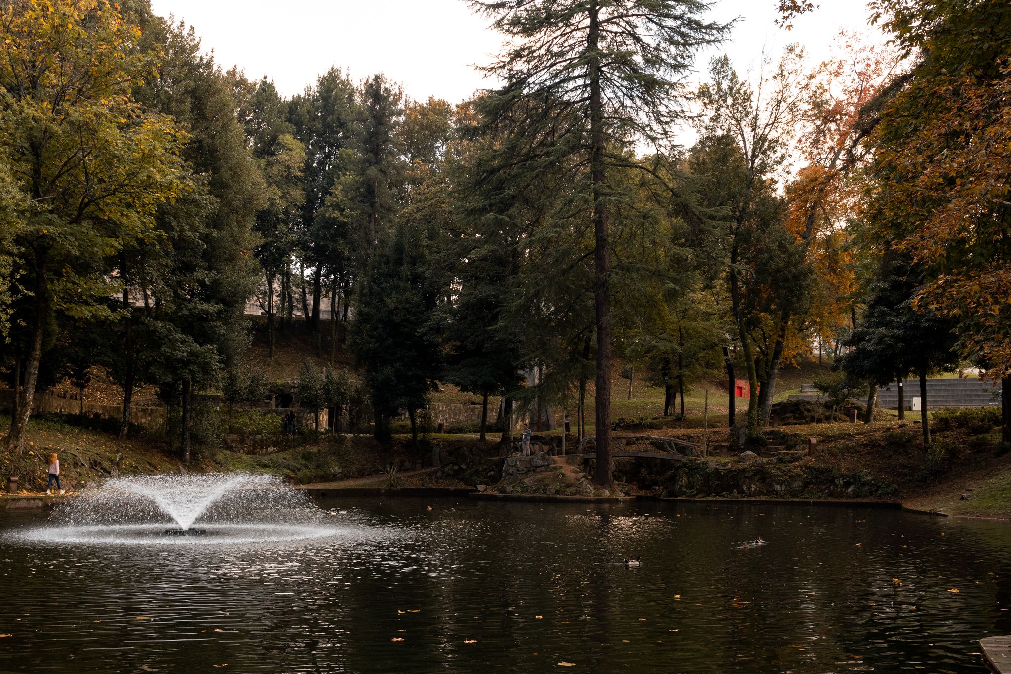 Autumn in Parque da Ponte, Braga