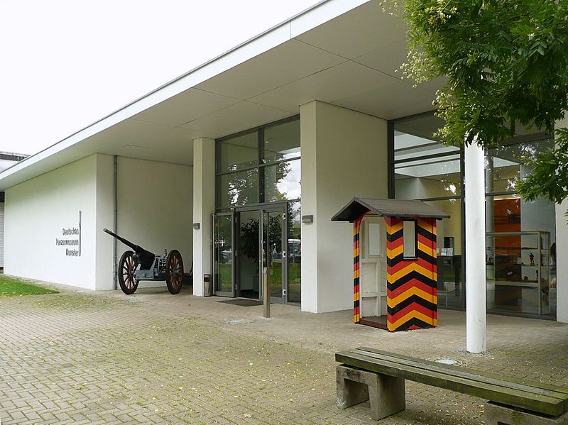 photo of view Eingang Panzermuseum Munster, Munster, Germany.