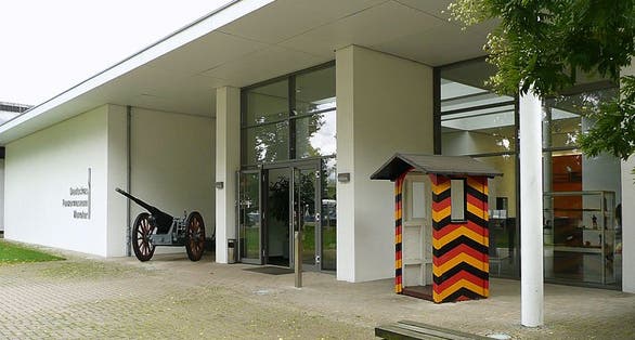 photo of view Eingang Panzermuseum Munster, Munster, Germany.