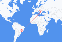 frá São Paulo til Skopje