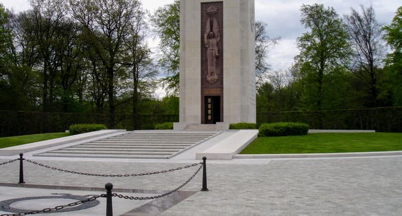 The Luxembourg American Cemetery and Memorial, located in Hamm, Luxembourg City, Luxembourg.