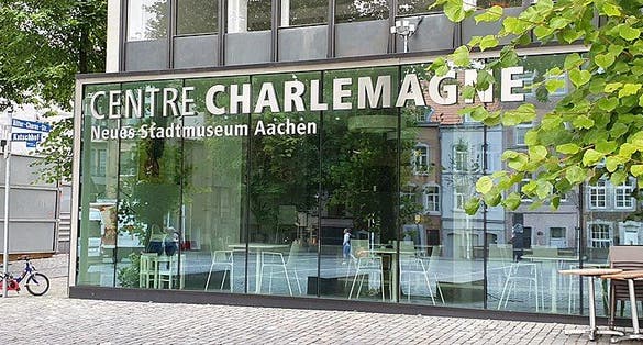 photo of view of Centre Charlemagne, Aachen, Germany.