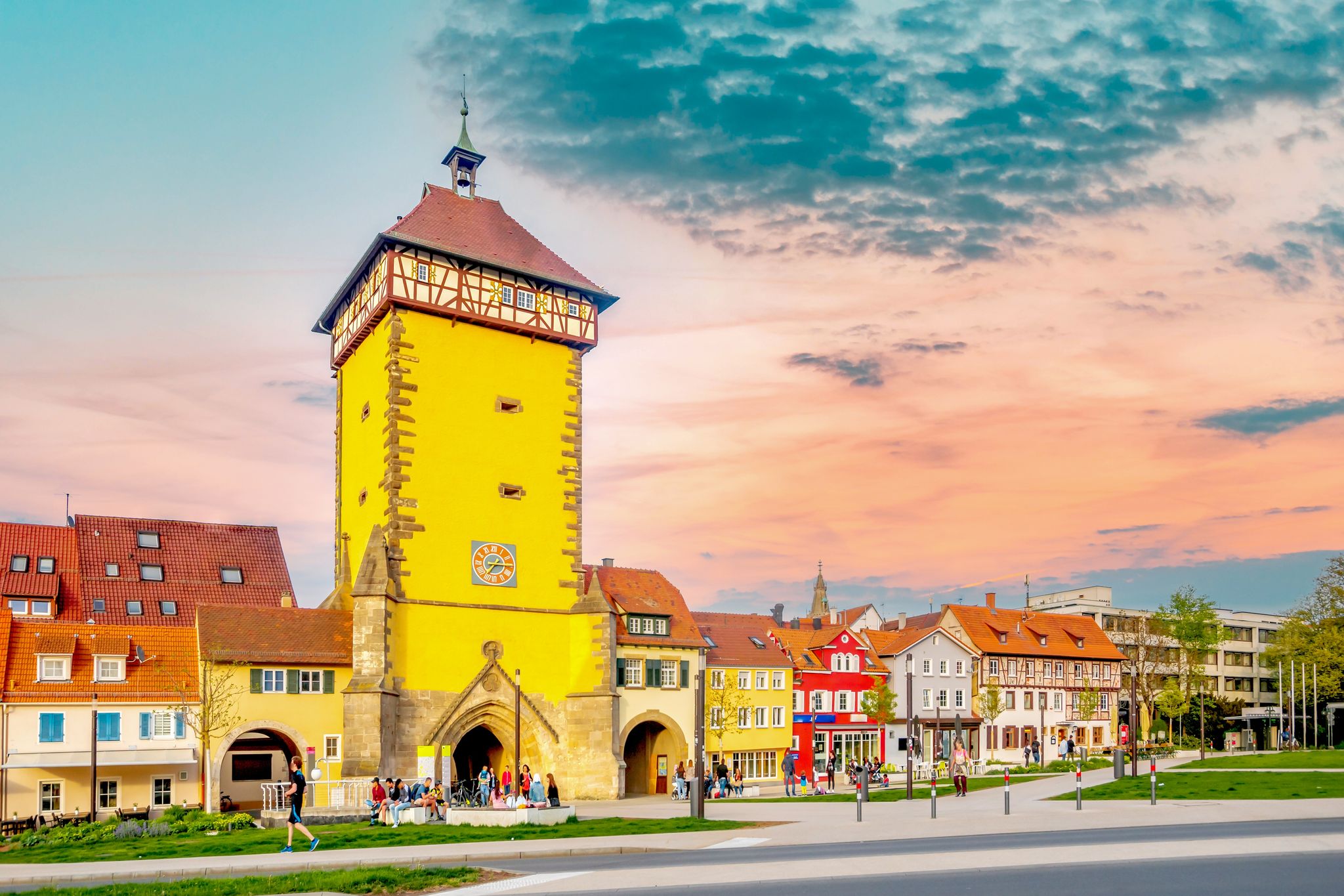 Old city of Reutlingen, Germany
