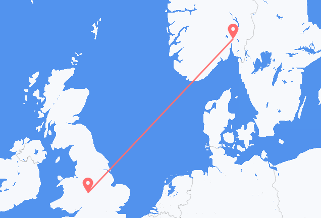 Birmingham to Oslo