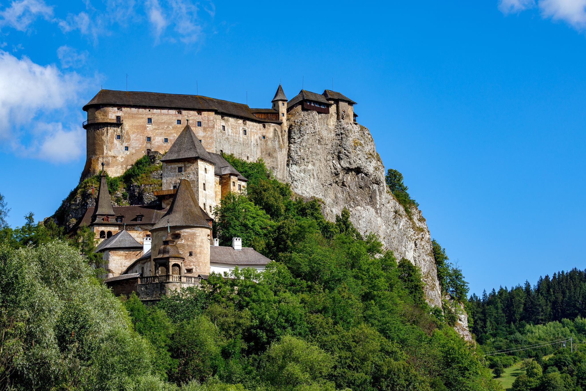 The ORAVA CASTLE in Slovakia