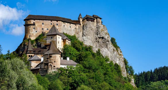 The ORAVA CASTLE in Slovakia