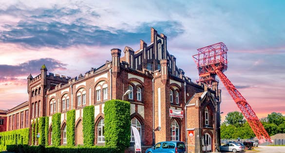 photo  of view of  Colliery, Bonifacius in Essen, Germany.