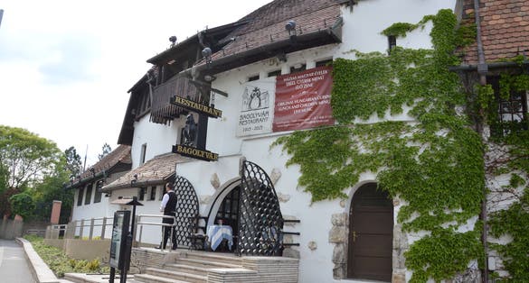 photo of view of Bagolyvár,Pecs Hungary.