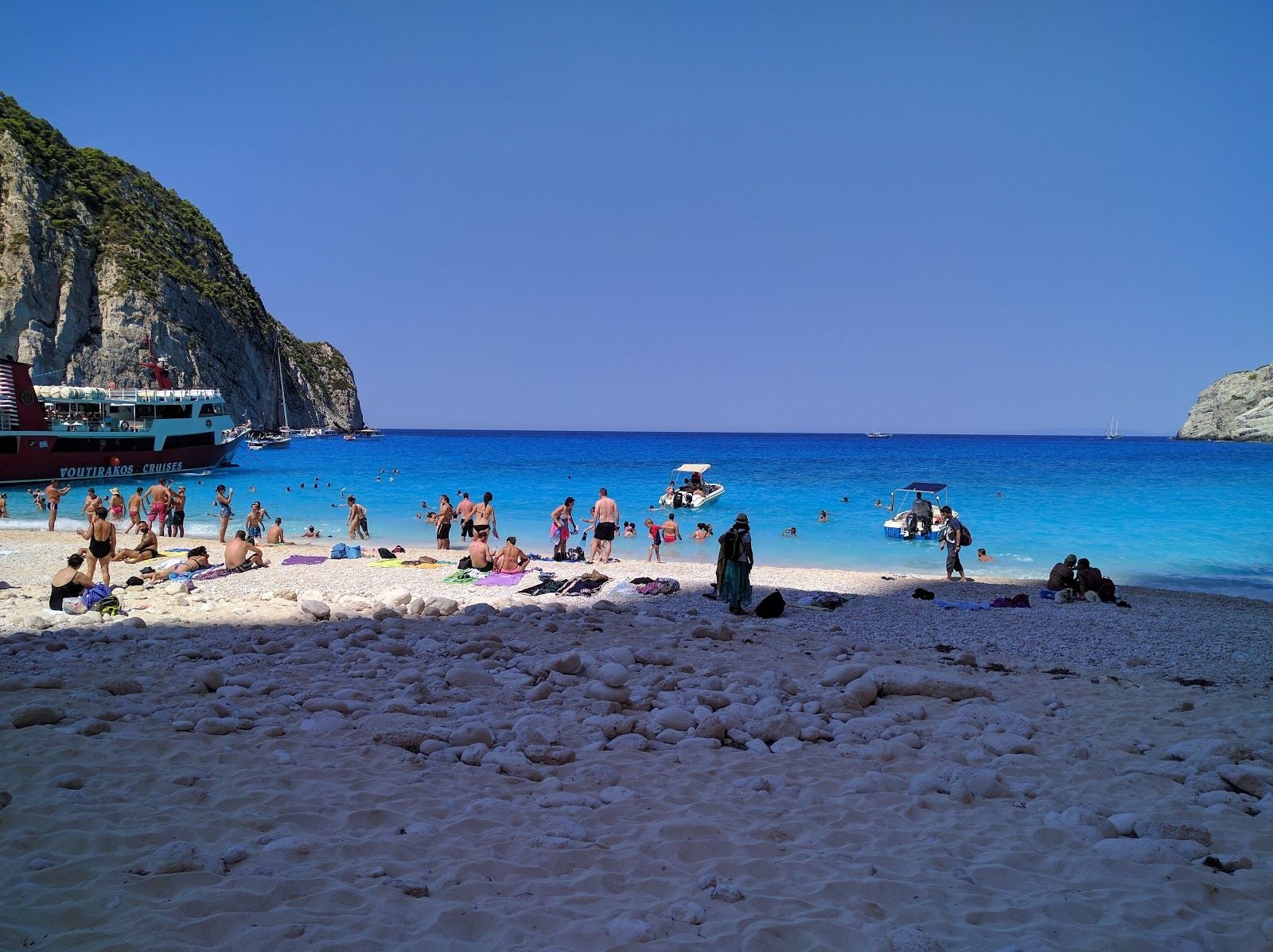 photo of navagio beach, Zakynthos, Greece.