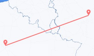 Train tickets from Paris to Bad Nauheim