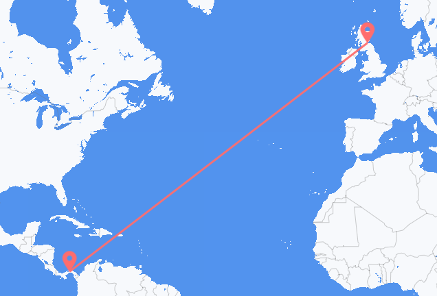 Ciudad de Panamá a Edimburgo