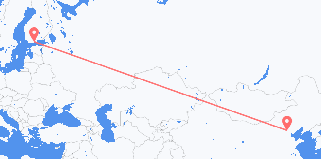 中国 目的地 芬兰