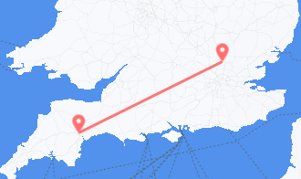 Train tickets from Hertford to Exeter