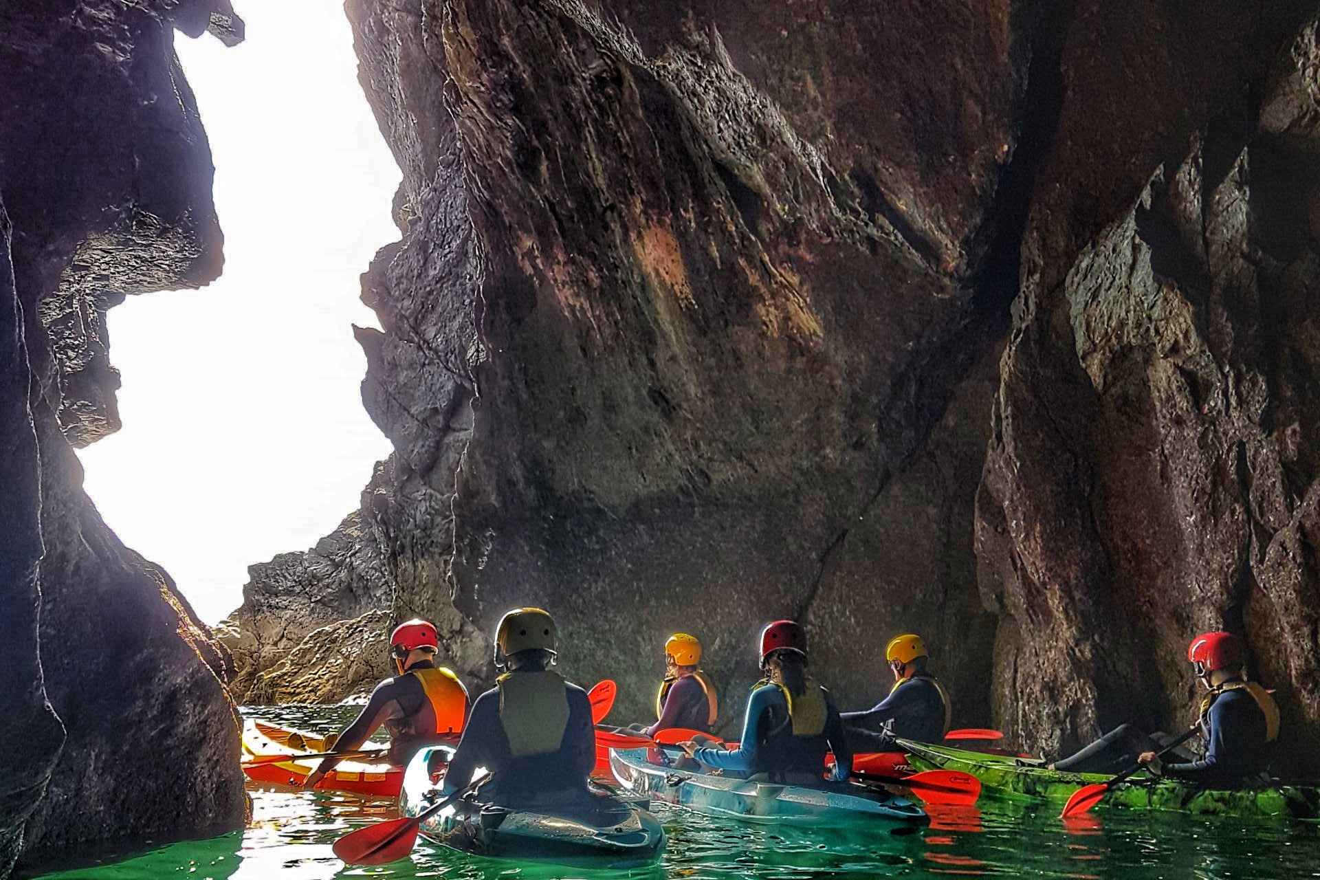 Wexford: Hook Peninsula Sea Cave Kayaking Experience